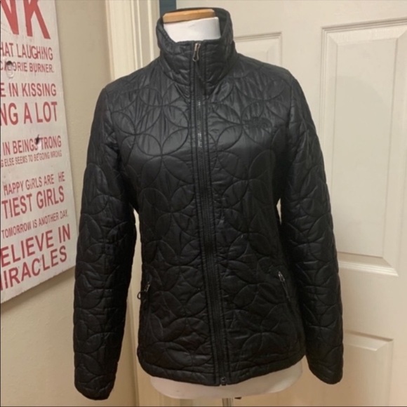 The North‎ Face Black Lightweight Puffy Coat Small